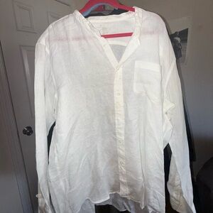 Men's 100% Linen shirt